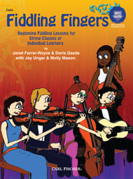 Fiddling Fingers Cello string method book cover